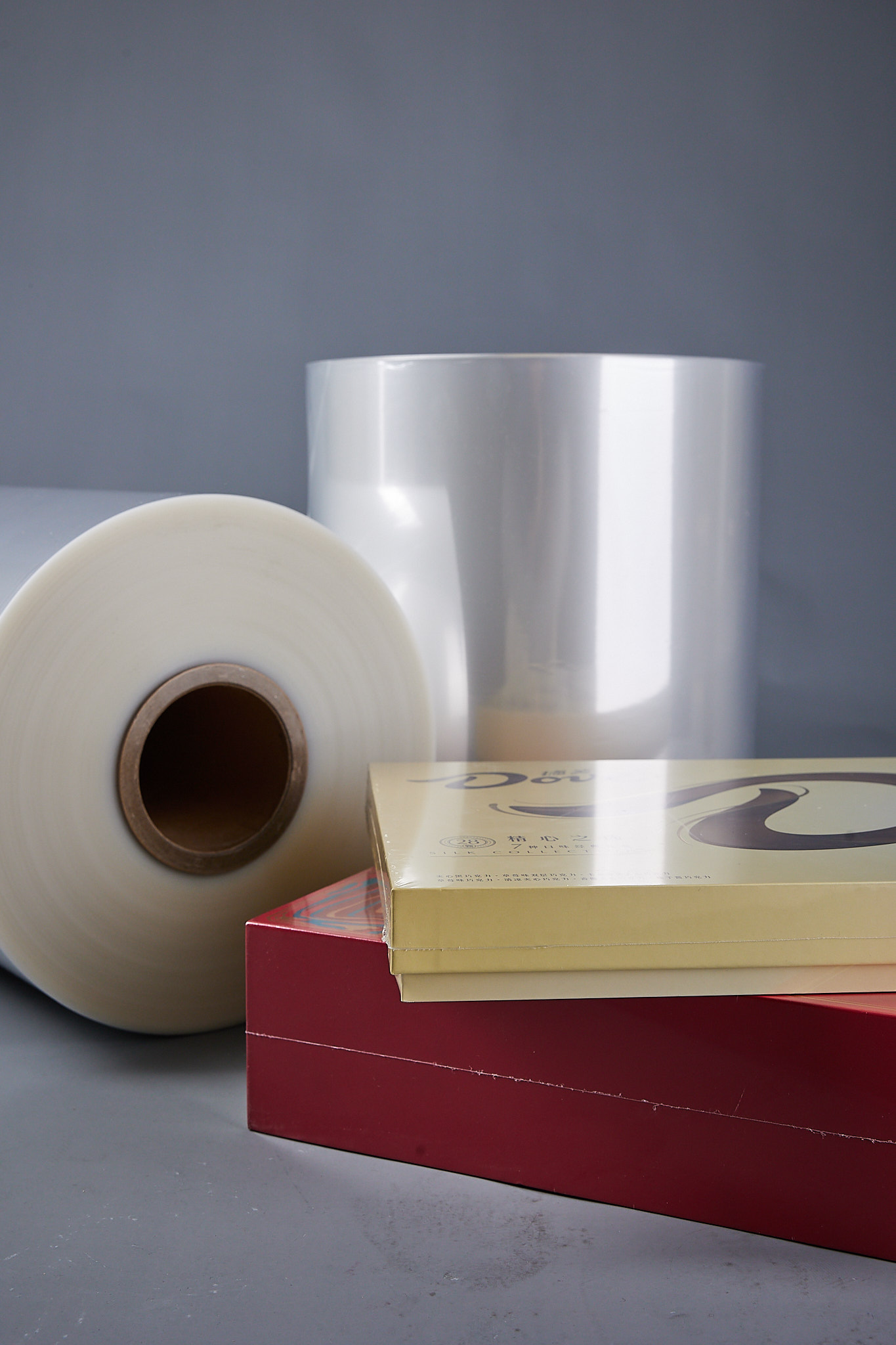 Packaging POF Heat Shrink Plastic Wrap Film Bag Sleeve Tube Tunnel Film For Packing Box Shoes Books Soap