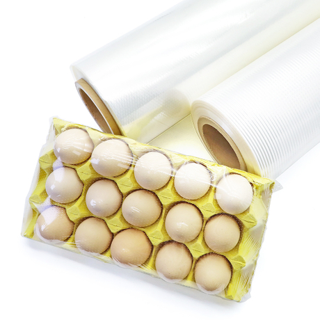 Micro Perforated POF Polyolefin Shrink Film Roll for Bread Egg Packaging