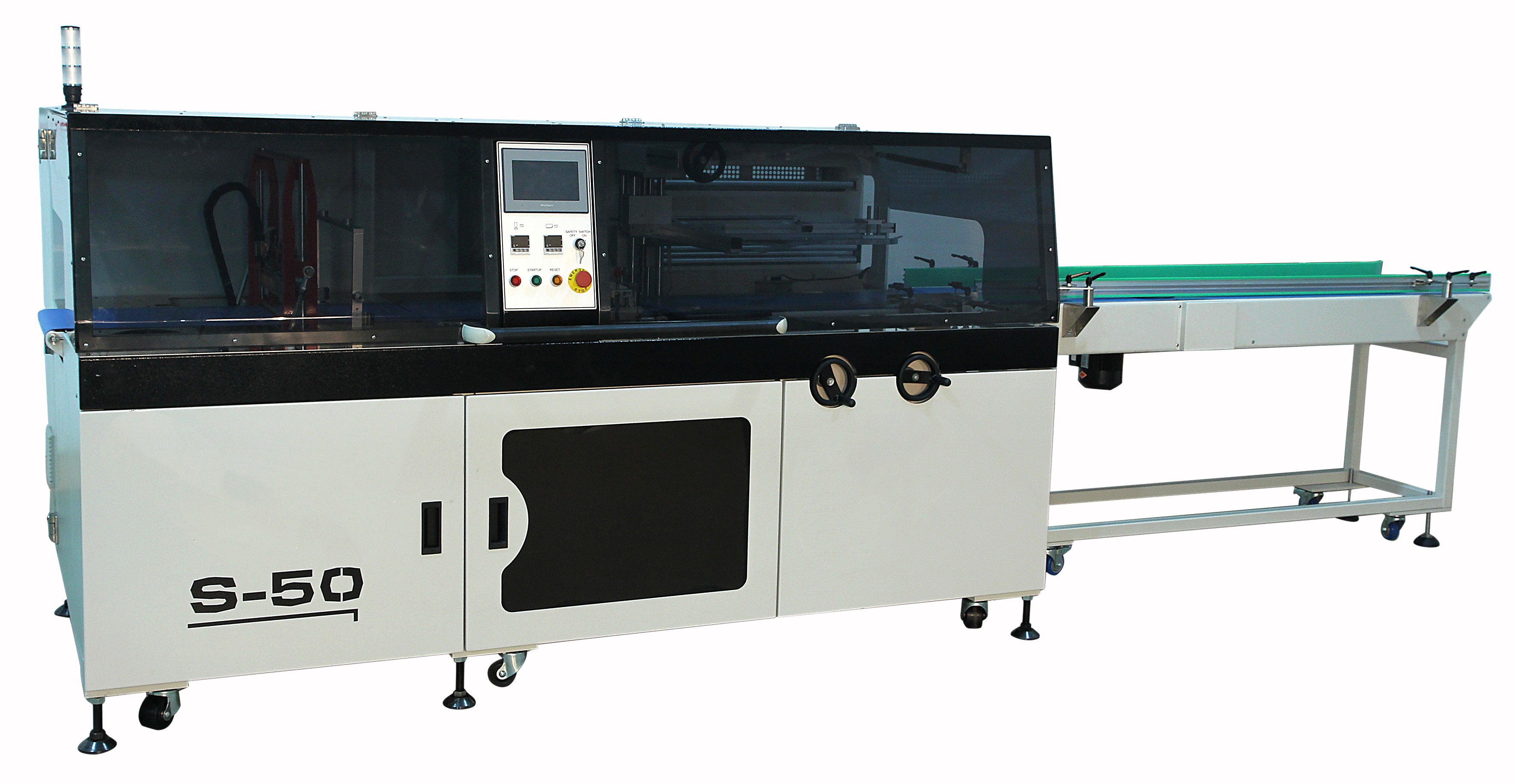 Automatic Continuous Motion High Speed Heat Side Sealer Shrink Wrapping Machine