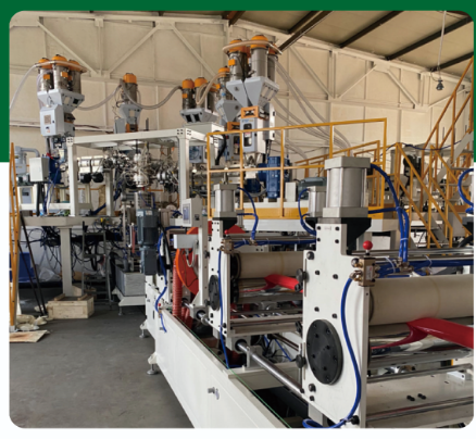 Customizable 3-5 Layers Multi-Layer Co-Extruded Plastic Sausage Casing Extrusion Line