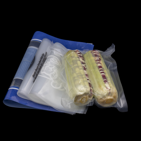Custom Printed Food Grade Food Storage Barrier Embossed Vacuum Pouch Bags Seal Packing Film
