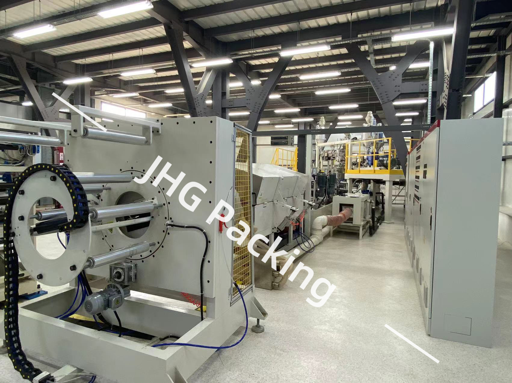 Customizable 3-5 Layers Multi-Layer Co-Extruded Plastic Sausage Casing Extrusion Line