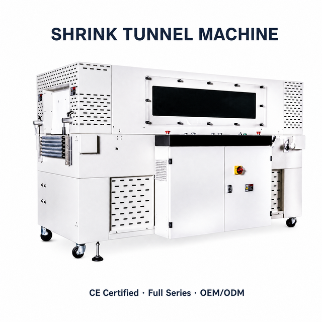 Heat Shrink Wrapping Machine/PVC POF Heat Shrink Film Packaging Machine/Industrial Shrink Tunnel Equipment