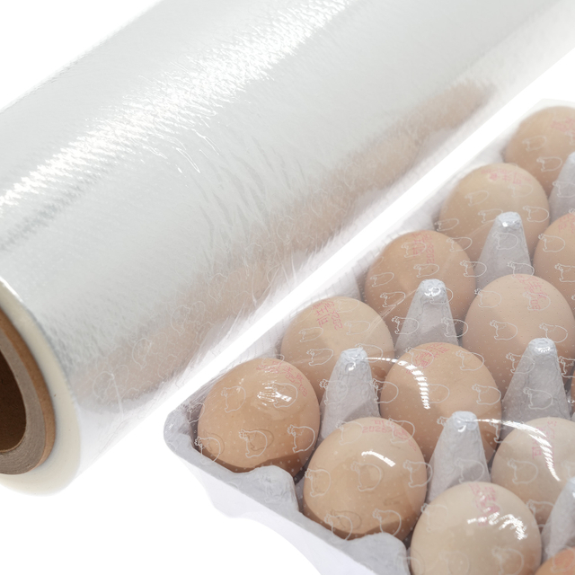Micro‑Perforated POF Heat Shrink Film, Food‑Grade Hot Perforation Shrink Wrap Film for Egg Tray Packaging
