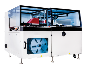 Fully Automatic L‑Bar Sealer with Heat Shrink Tunnel POF Film Shrink Wrapping Packaging Machine For Boxes Cosmetics Food Packing