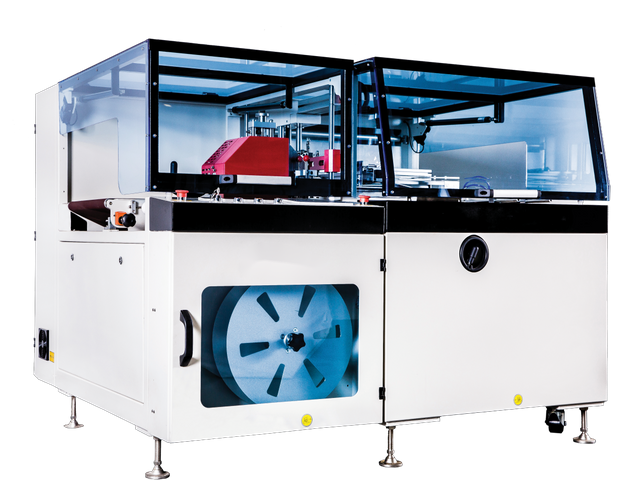 Fully Automatic L‑Bar Sealer with Heat Shrink Tunnel POF Film Shrink Wrapping Packaging Machine For Boxes Cosmetics Food Packing